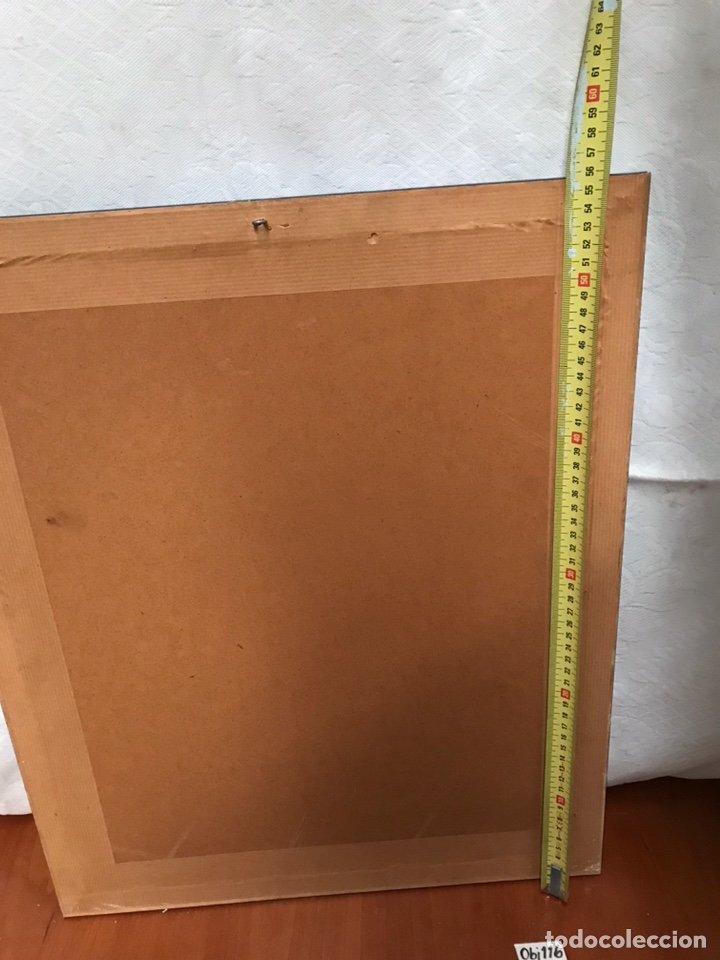 Segunda mano: CUADRO ACRISTALADO CON LAMINA - Foto 3