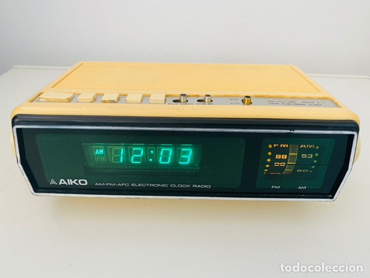Segunda mano: Aiko Electronic Clock Radio Vintage - Foto 11