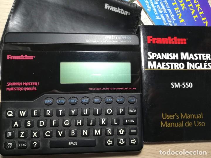 Segunda mano: Traductora Franklin SM-550 (funcionando) + Manual de Uso - Foto 2