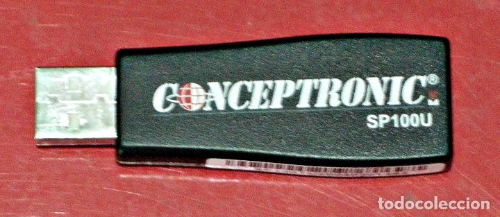 Segunda mano: Adaptador Conceptronic USB a RJ45 (Red). - Foto 1
