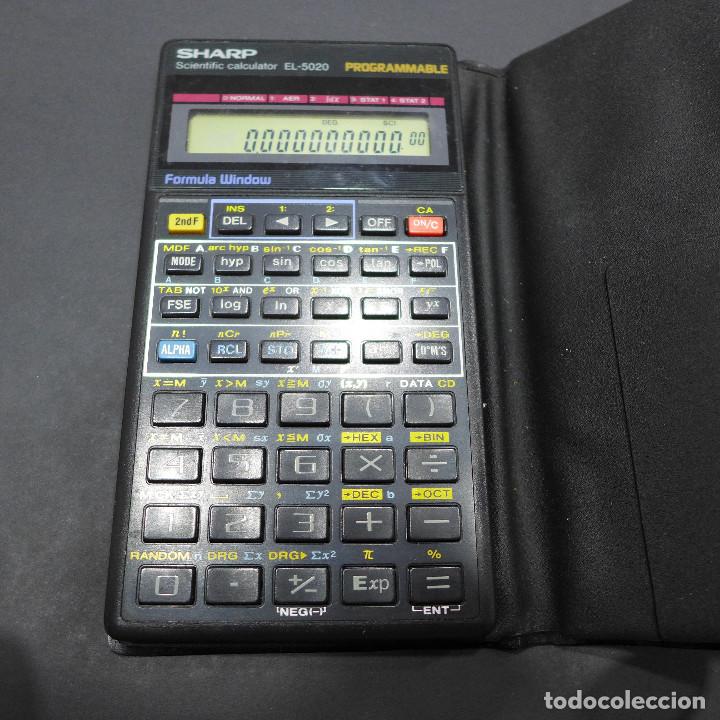 Segunda mano: CALCULADORA SHARP EL-5020 - Foto 3