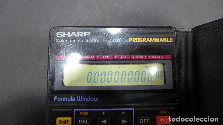 Segunda mano: CALCULADORA SHARP EL-5020 - Foto 5