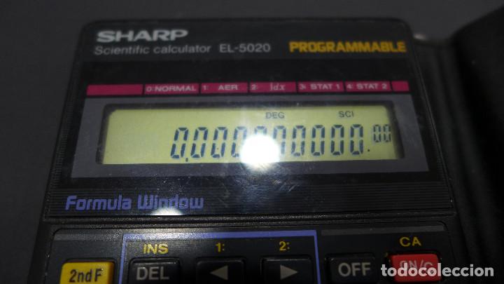 Segunda mano: CALCULADORA SHARP EL-5020 - Foto 6