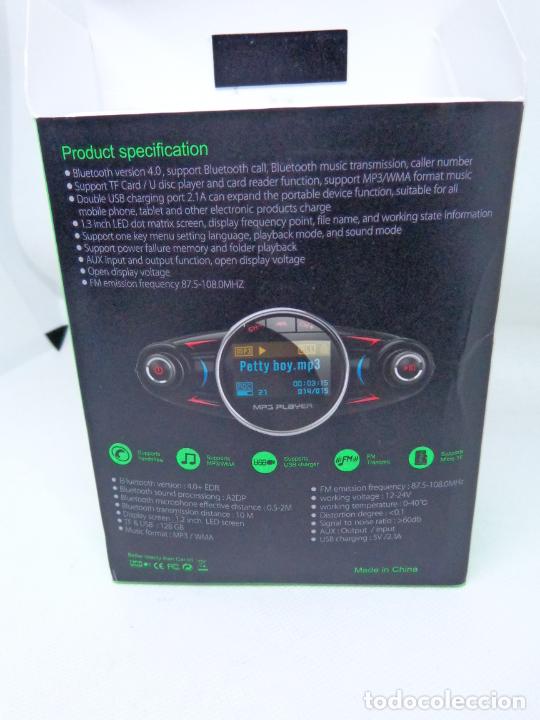 Segunda mano: &iexcl;&iexcl;&iexcl; MANOS LIBRES PARA COCHE MP3 NUEVO A ESTRENAR !!! - Foto 2