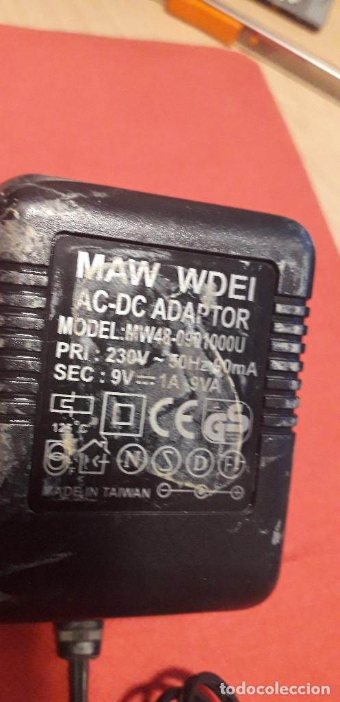 Segunda mano: 03-00165 -transformador MAW VWDEI-9 volt- 1 Amp- - Foto 2