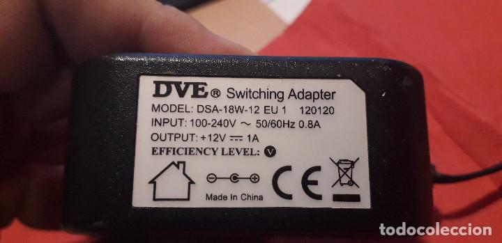 Segunda mano: 03-00170 -transformador DVE-12 volt- 1 Amp- - Foto 2