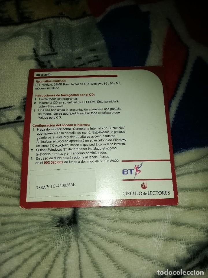 Segunda mano: CD KIT DE CONEXI&Oacute;N A INTERNET - CIRCULO DE LECTORES - Foto 2