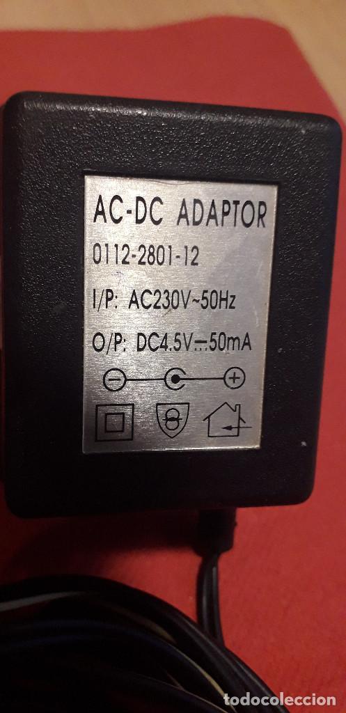 Segunda mano: 03-00172 -transformador ACDC ADAPTOR -4,5 volt- 0,05 Amp- - Foto 2