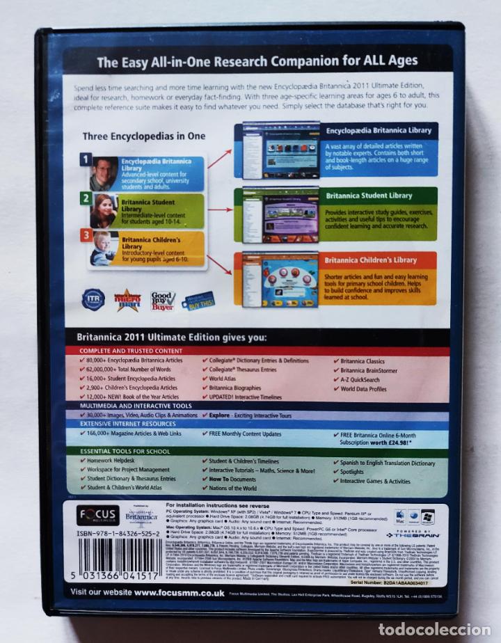 Segunda mano: Encyclopaedia Britannica 2011: Ultimate Edition Pc / Mac Disco Dvd-rom - Foto 4