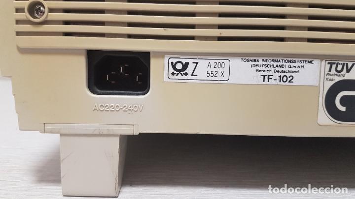 Segunda mano: FAX TOSHIBA TR 102 - Foto 6