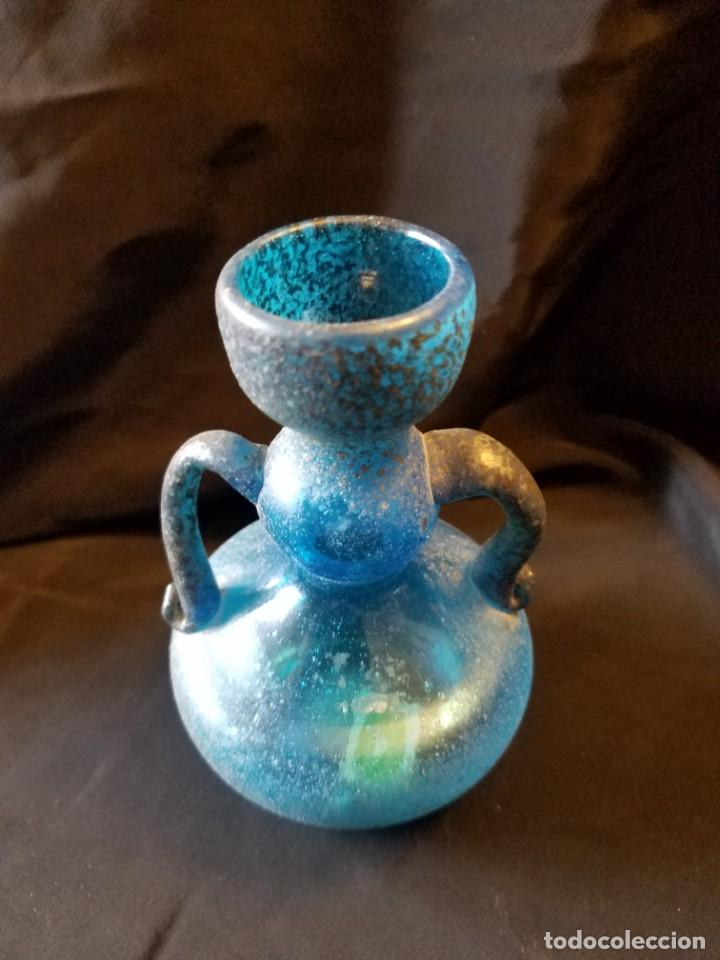 Segunda mano: JARRITA VIDRIO ROMANA AZUL - Foto 2