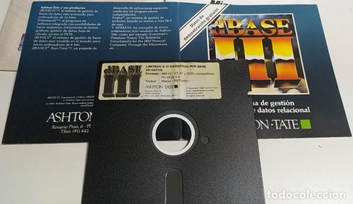 Segunda mano: Software Aldus PageMaker, Microsoft y dBASE III (10 diskettes de 5,25 pulgadas) y caja de pl&aacute;stico - Foto 4