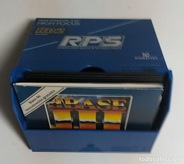Segunda mano: Software Aldus PageMaker, Microsoft y dBASE III (10 diskettes de 5,25 pulgadas) y caja de pl&aacute;stico - Foto 5