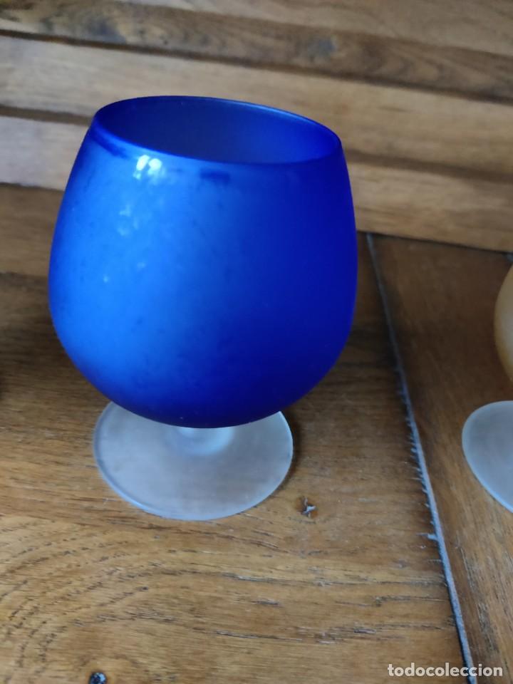 Segunda mano: juego de 4 copas de licor peque&ntilde;as. colores - Foto 4