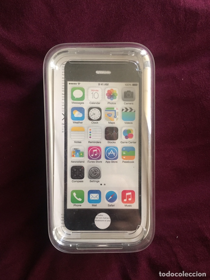 Segunda mano: Caja de IPhone 5C 16 Gb con llave Sim - Foto 1