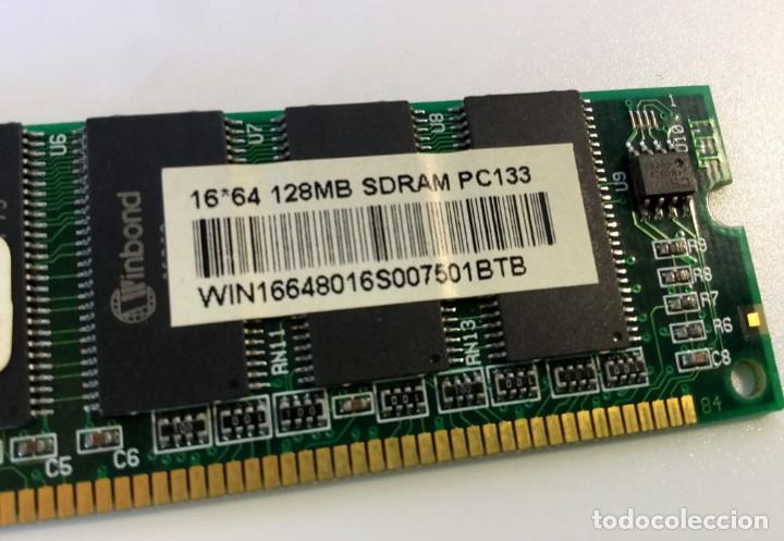 Segunda mano: M&oacute;dulo de memoria 128MB SDRAM PC133 - Foto 3