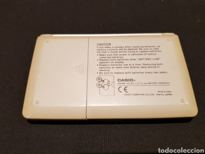 Segunda mano: Digital Diary Casio SF-3700ER 64KB. Backlit display. Agenda digital - Foto 6