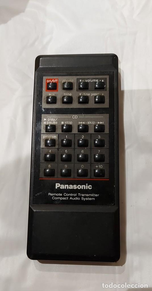 Segunda mano: MANDO A DISTANCIA PANASONIC REMOTE CONTROL TRANSMITTER COMPACT AUDIO SYSTEM EUR6497 - Foto 1