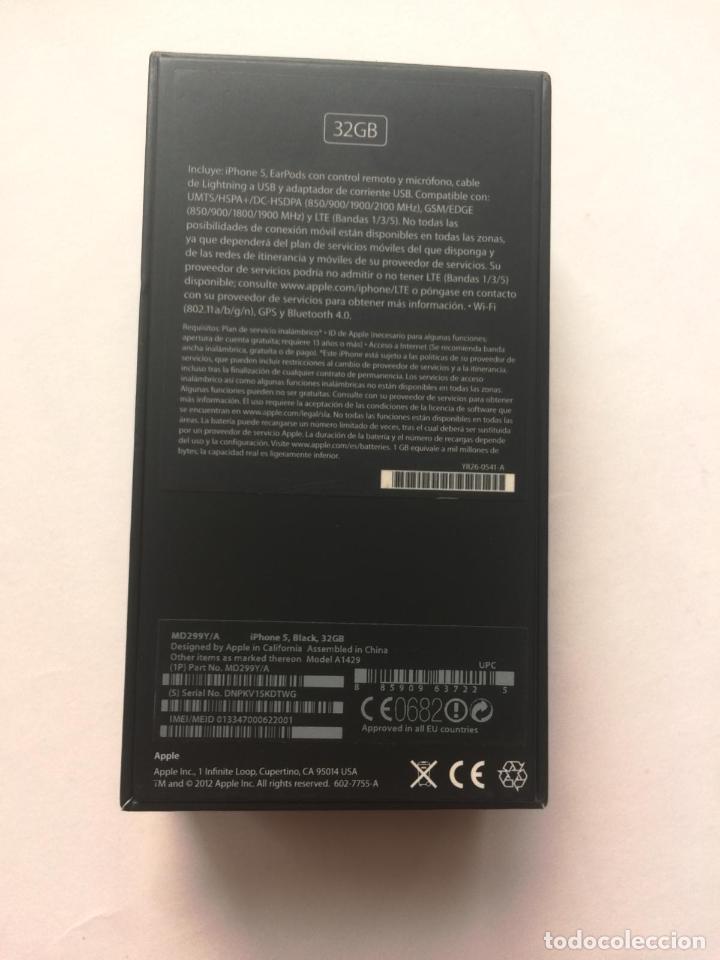 Segunda mano: CAJA ORIGINAL IPHONE 5 - Foto 3