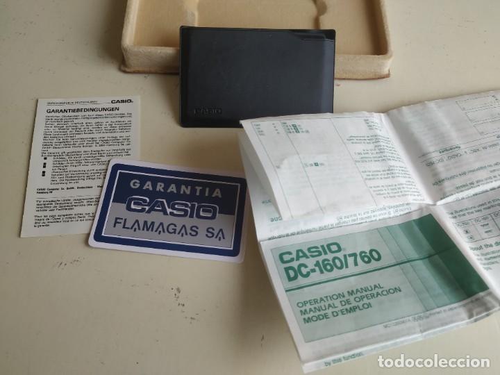Segunda mano: Calculadora de bolsillo Casio Data-Cal DC-760. - Foto 5