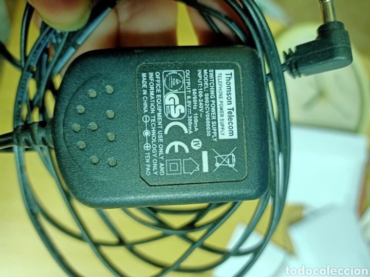 Segunda mano: Transformador cargador 6 V. - Foto 2