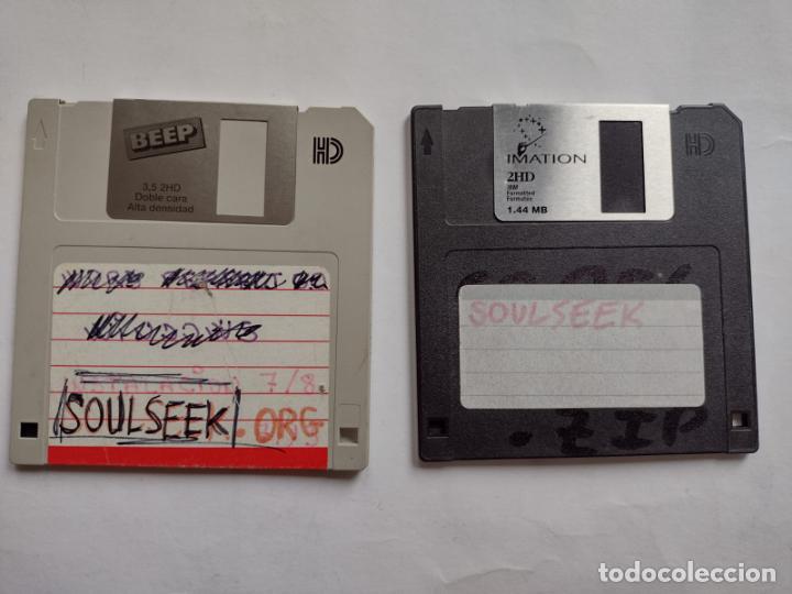 Segunda mano: Lote de 2 Diskettes Disquettes IMATION-BEEP HD 3,5&rdquo; High Density -Floppy Disk -Inform&aacute;tica Vintage - Foto 1
