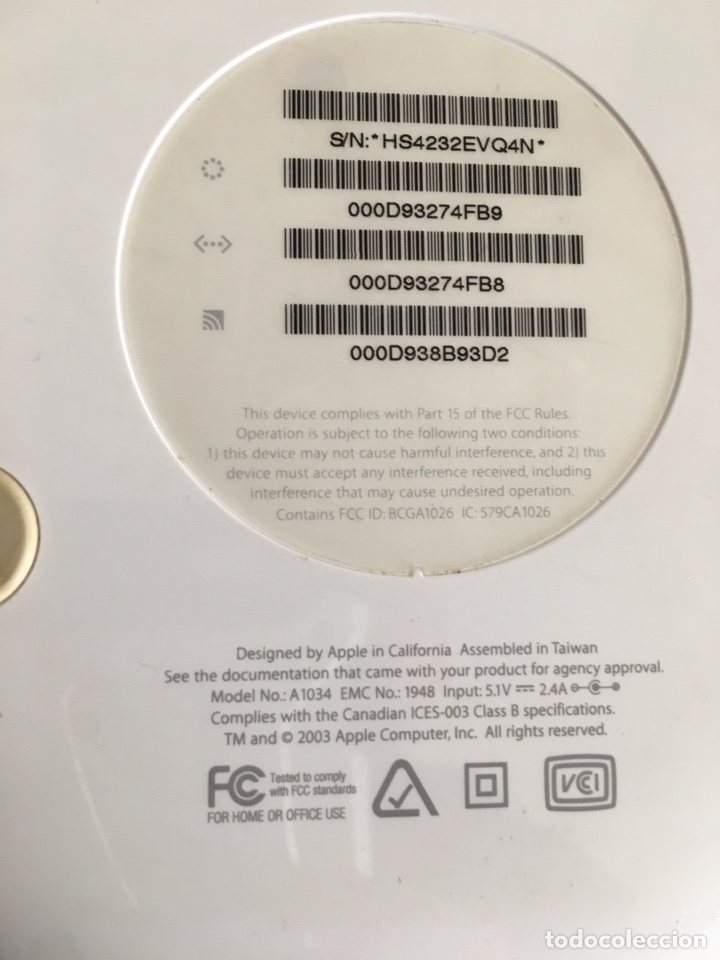 Segunda mano: APPLE AIRPORT EXTREME A1034 - Foto 4