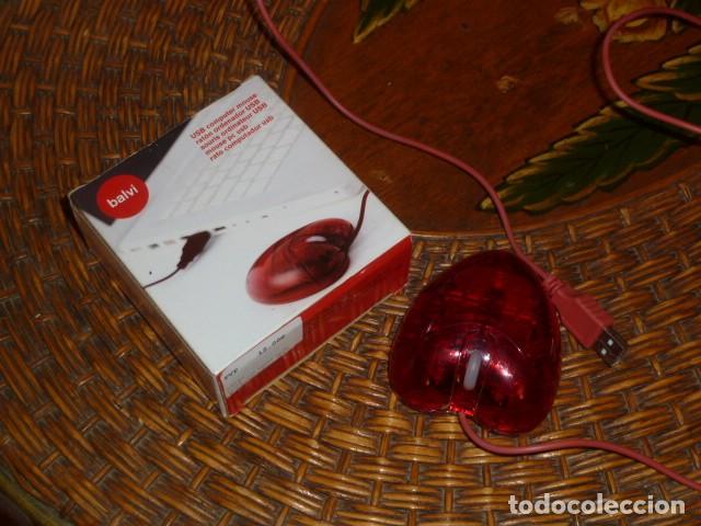 Segunda mano: Mouse o Rat&oacute;n para Pc con forma de coraz&oacute;n - Foto 2