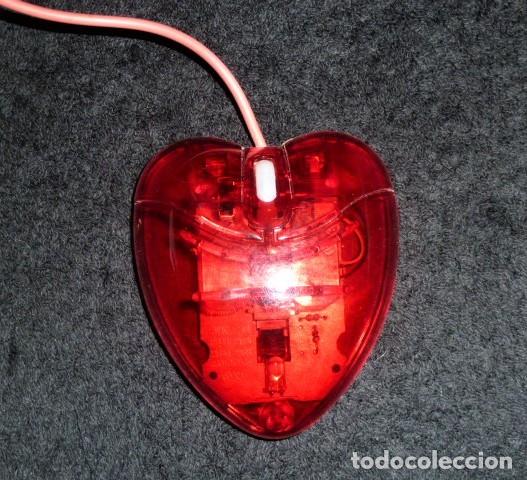 Segunda mano: Mouse o Rat&oacute;n para Pc con forma de coraz&oacute;n - Foto 6