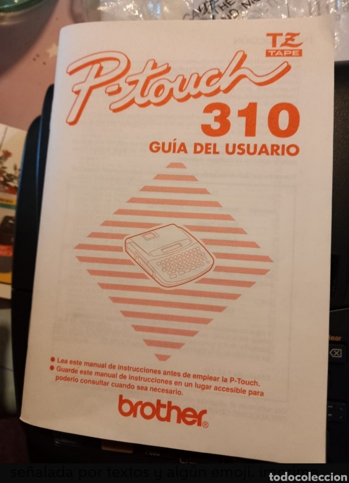 Segunda mano: Brother P touch 310 rotuladora con banda autoadhesiva. - Foto 7