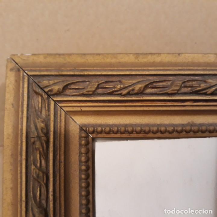 Segunda mano: Marco dorado de madera 29 x 24,5 cm - Foto 2