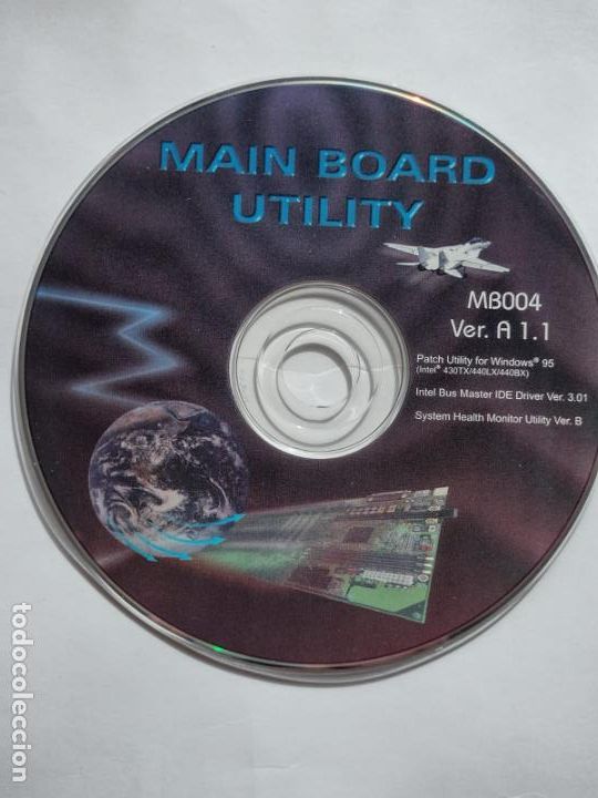 Segunda mano: CD ROM - MAIN BOARD UTILITY VERSION A1.1 - INFORMATICA VINTAGE - Foto 1