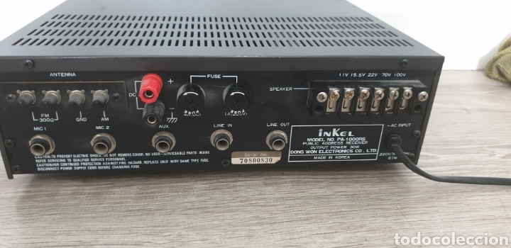 Segunda mano: Amplificador Inkel&nbsp; pa-1000RS - Foto 7