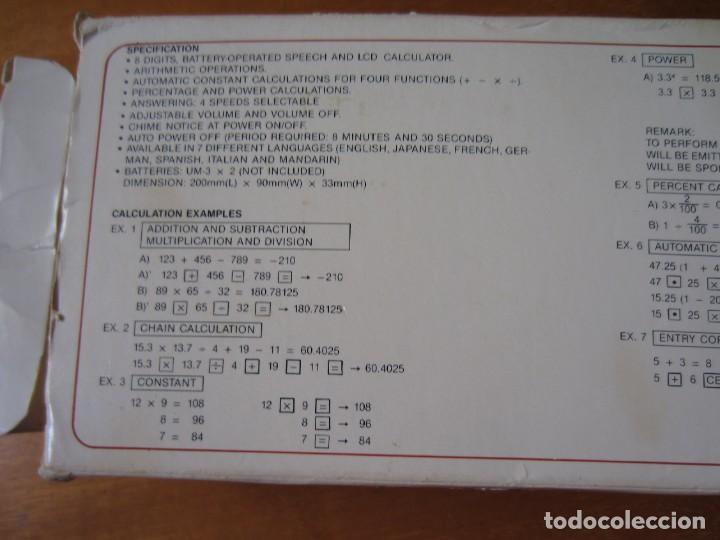 Segunda mano: Calculadora Parlante (Talking Calculator) Ref. 6616 - Foto 16