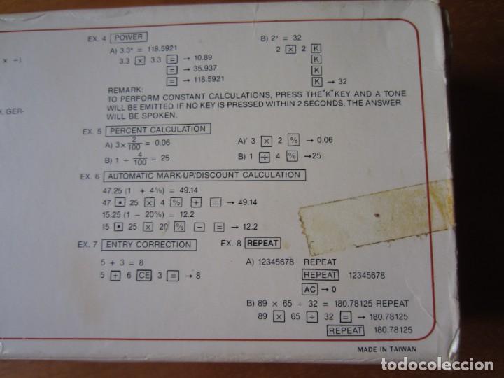Segunda mano: Calculadora Parlante (Talking Calculator) Ref. 6616 - Foto 17