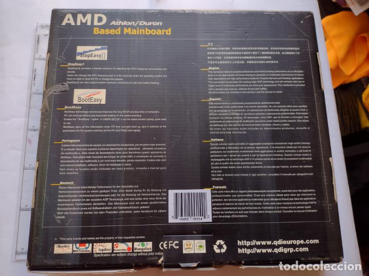 Segunda mano: CAJA VACIA TARJETA AMD ATHLON/DURON BASED MAINBOARD . EMPTY BOX - INFORMATICA VINTAGE - Foto 2