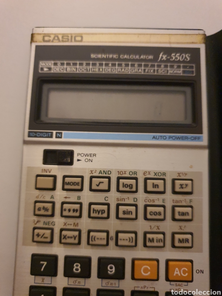 Segunda mano: calculadora casio fx 550 - Foto 3
