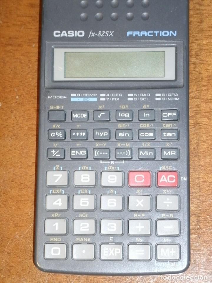 Segunda mano: CALCULADORA CIENTIFICA CASIO FX-82SX FRACTION - Foto 4