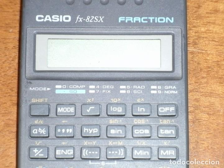 Segunda mano: CALCULADORA CIENTIFICA CASIO FX-82SX FRACTION - Foto 5