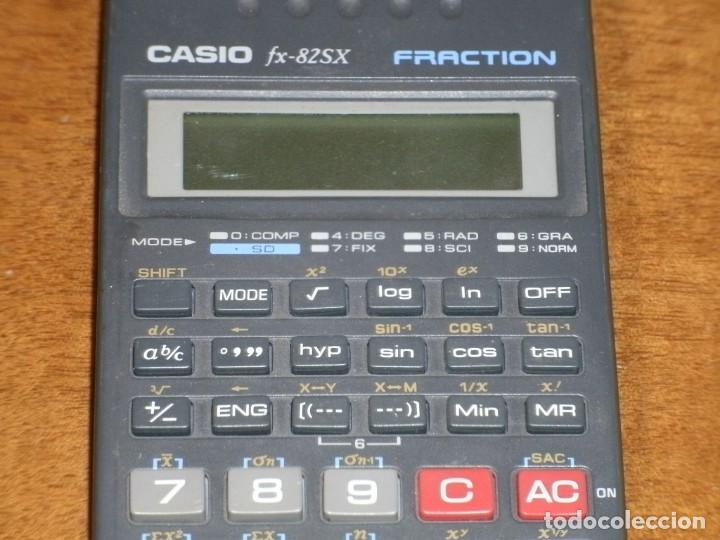 Segunda mano: CALCULADORA CIENTIFICA CASIO FX-82SX FRACTION - Foto 6