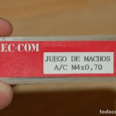 Segunda Mano: MACHO - MACHOS DE ROSCAR - M4 - COMO NUEVOS - 4 MM - METRICO. Lote 256072805