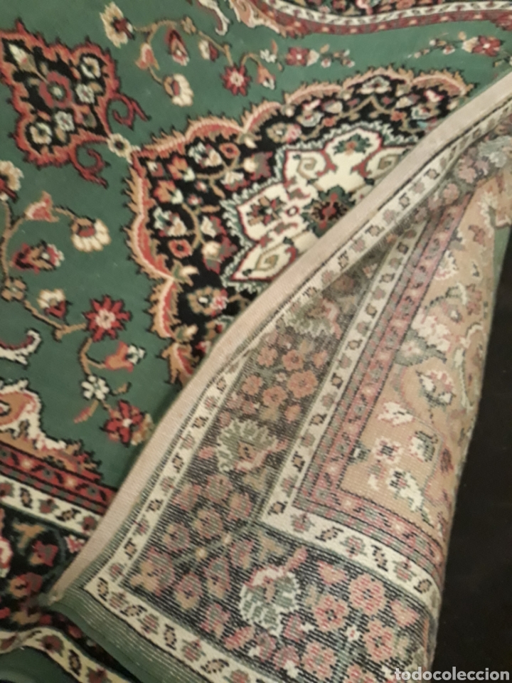 Segunda mano: Preciosa alfombra en tonos verdes - Foto 3
