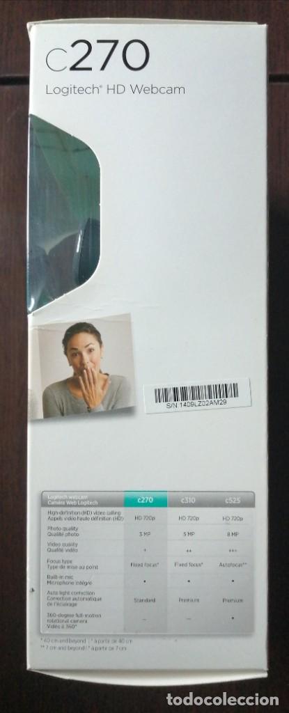 Segunda mano: CAMARA WEB LOGITECH C 270 - Foto 3