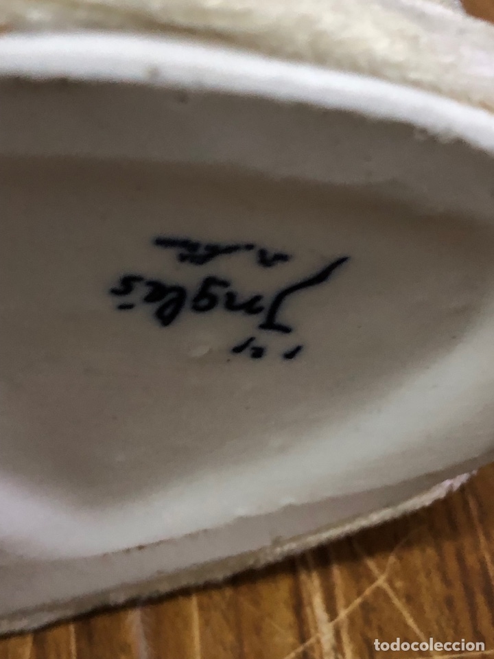 Segunda mano: PAREJA DE BUSTOS. CERAMICA MARCA INGL&Eacute;S., - Foto 4