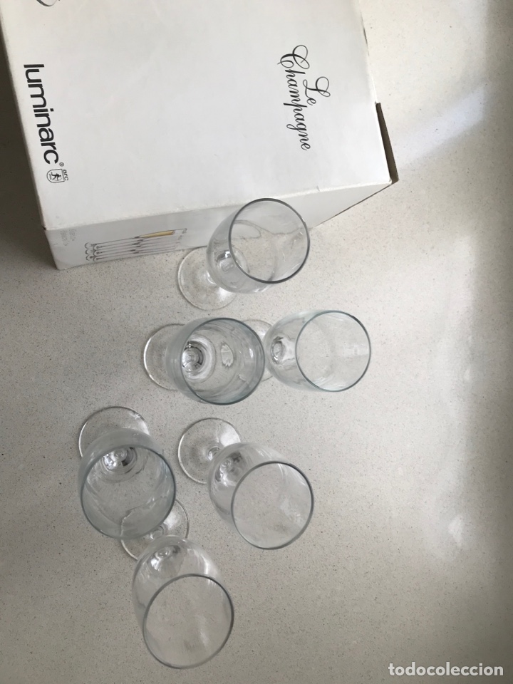 Segunda mano: 6 copas luminarc le champagne - Foto 1