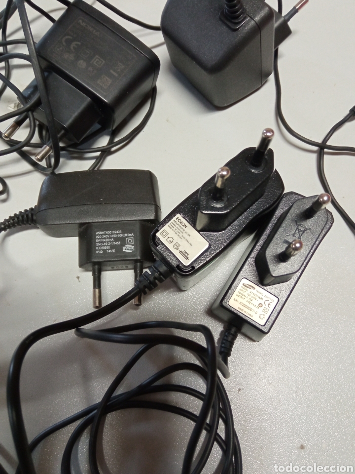 Segunda mano: Lote 6 cargadores de tel&eacute;fono - Foto 4