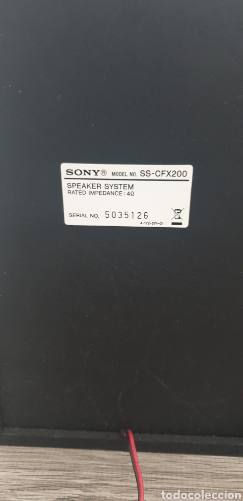 Segunda mano: Pareja de altavoces ss-CFX200&nbsp; - Foto 1