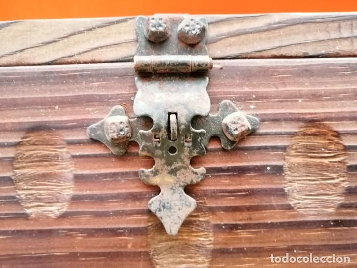 Segunda mano: CAJA DE MADERA REPRODUCCI&Oacute;N COFRE MEDIEVAL - Foto 10