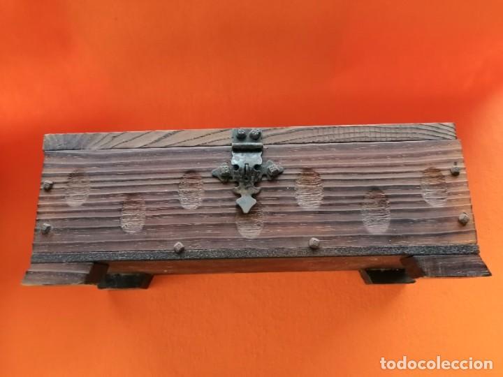 Segunda mano: CAJA DE MADERA REPRODUCCI&Oacute;N COFRE MEDIEVAL - Foto 11