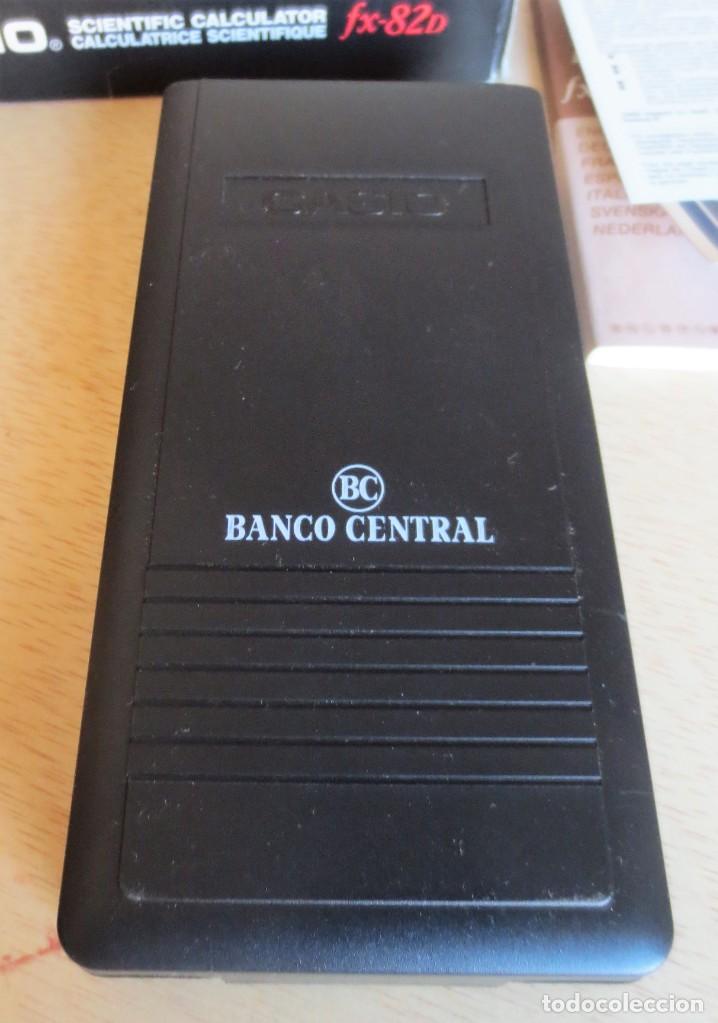 Segunda mano: Calculadora cient&iacute;fica CASIO Fx-82d publicidad Banco Central. Fx82-d - Foto 3